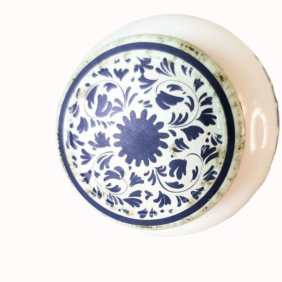 Vintage Amarena Fabbri Cherries Empty White Milk Glass Syrup Ceramic Jar 600g - Picture 5 of 6